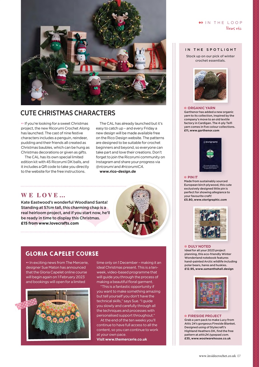 Inside Crochet Preview Pages