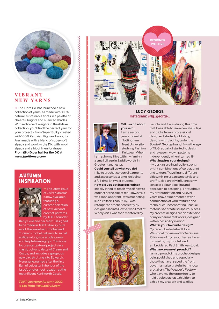 Inside Crochet Preview Pages