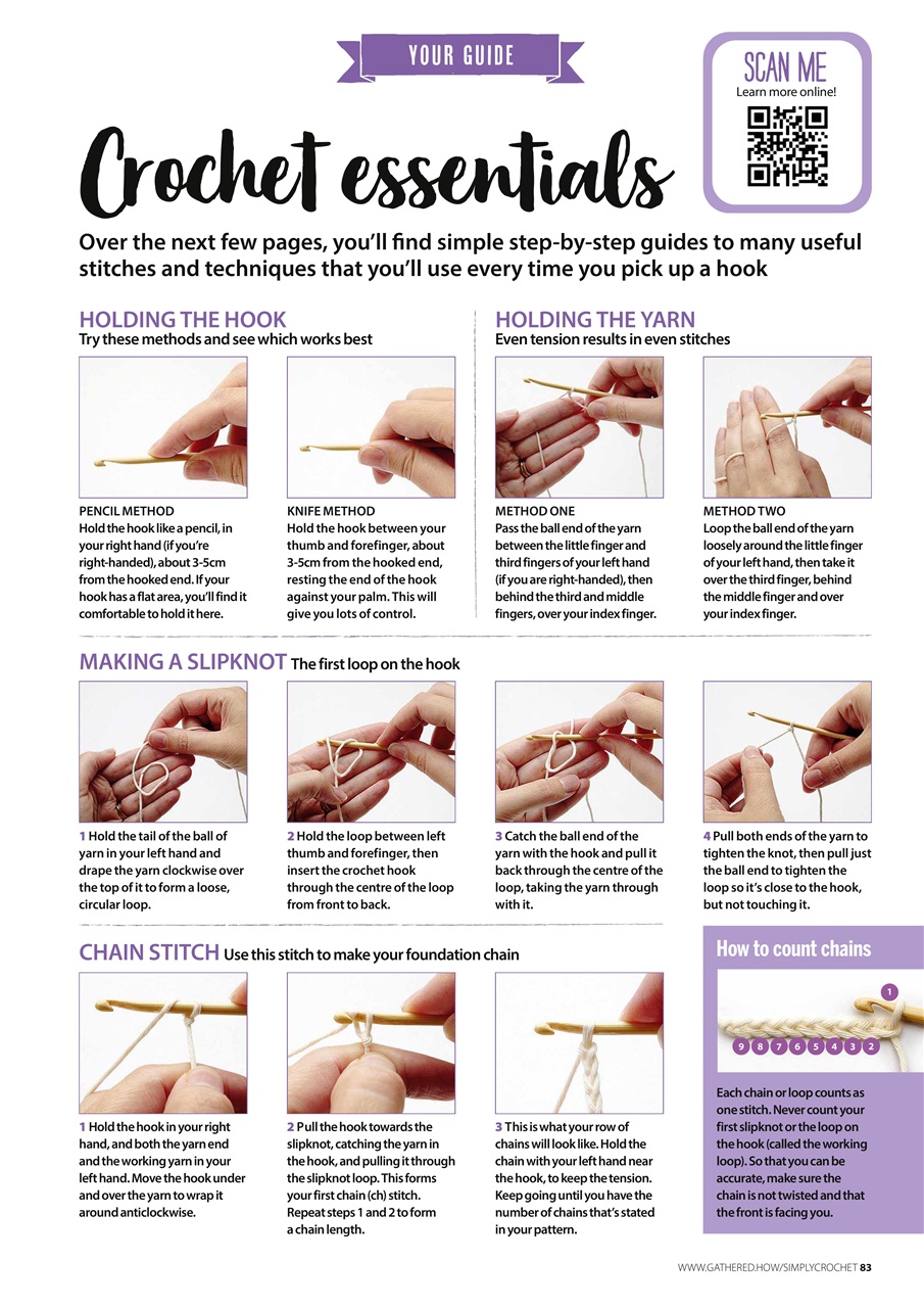 Simply Crochet Preview Pages