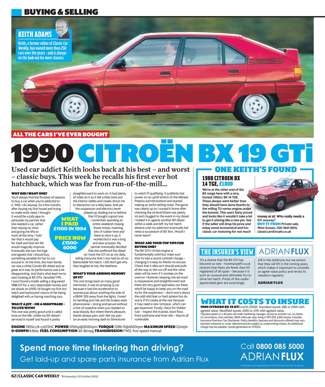 Classic Car Weekly Preview Pages