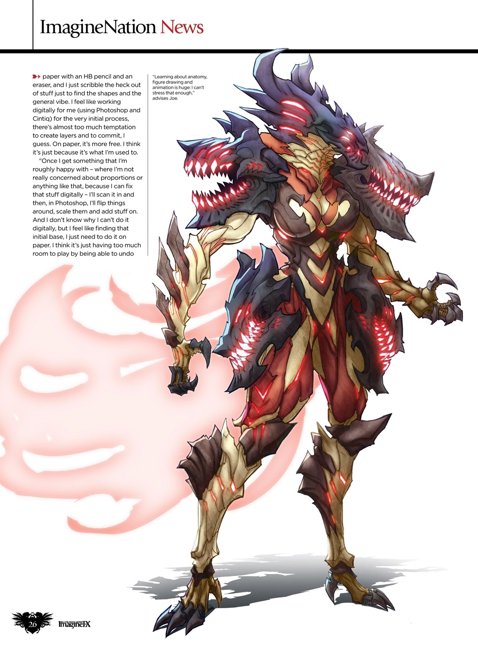 ImagineFX Preview Pages