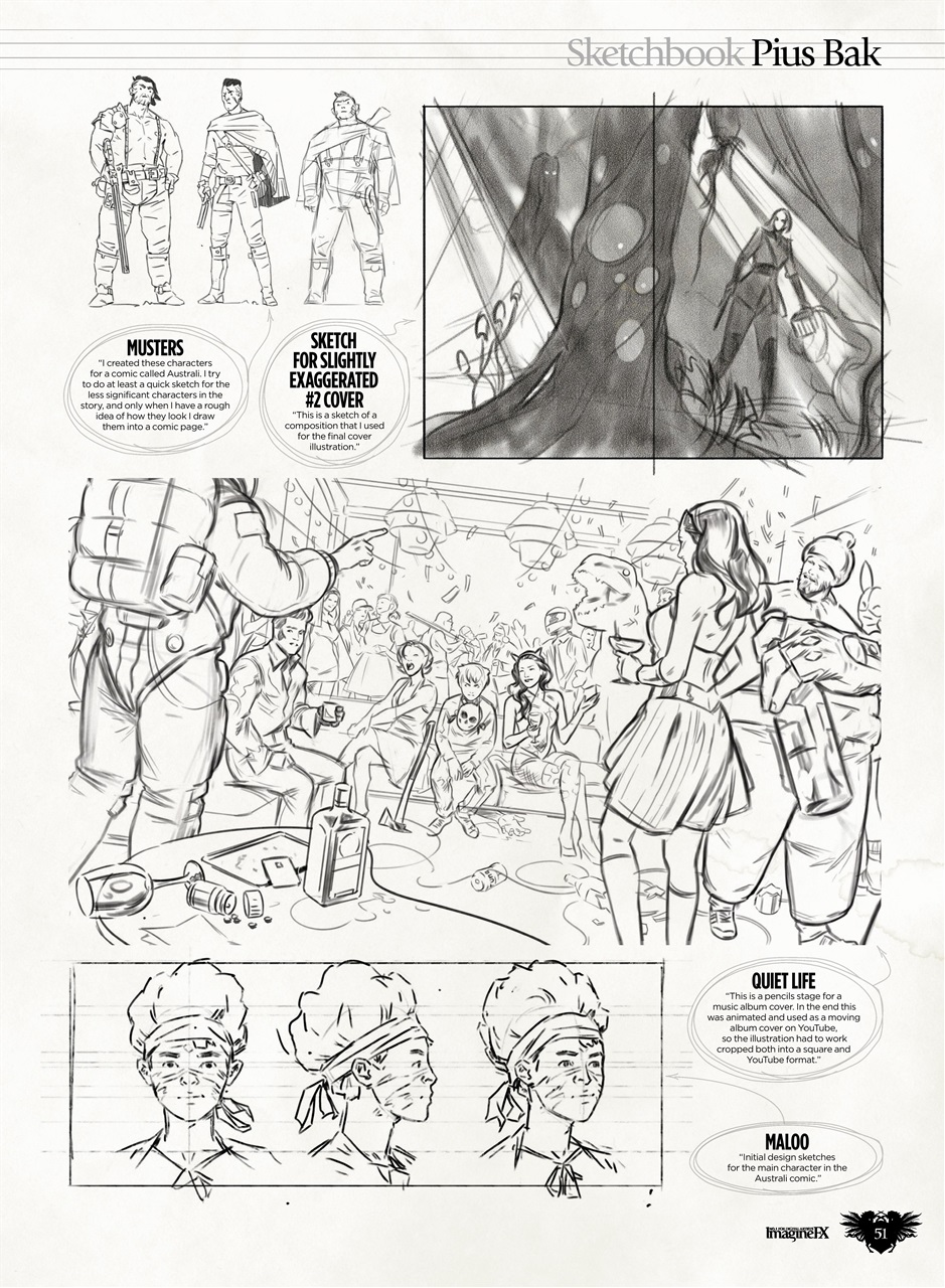 ImagineFX Preview Pages