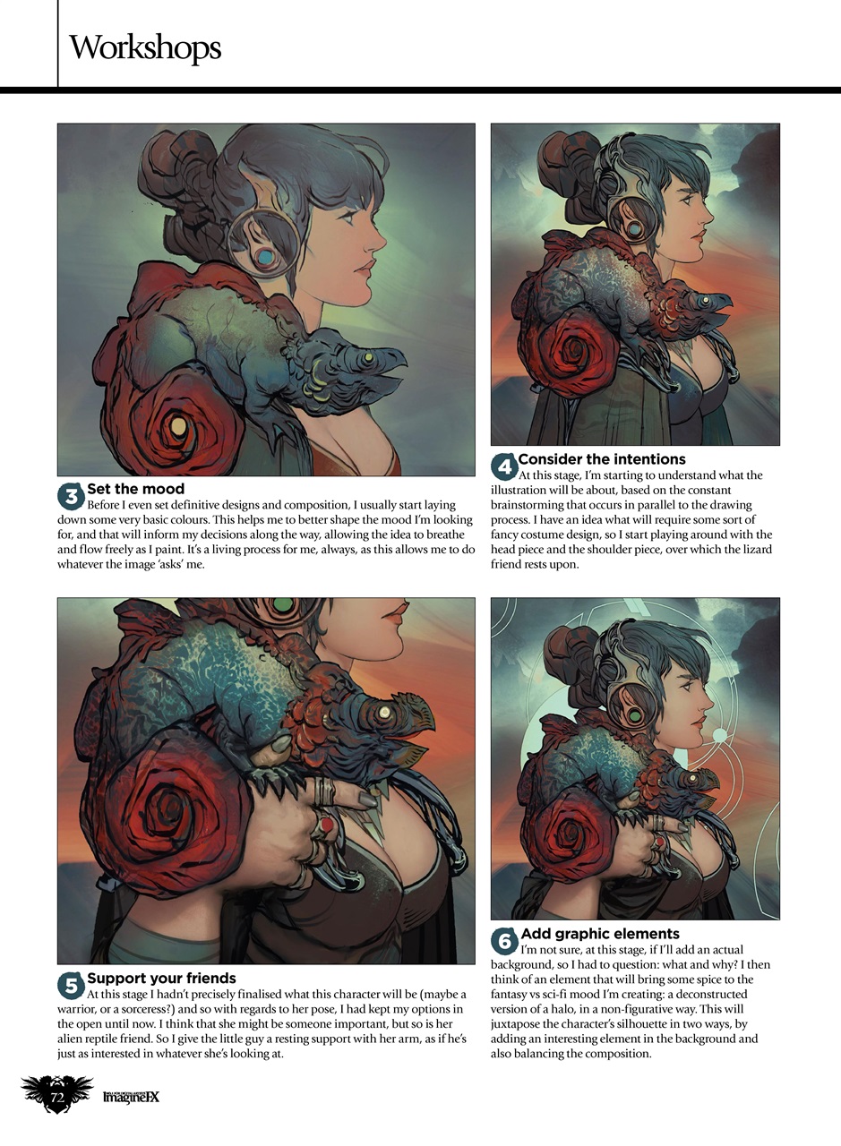 ImagineFX Preview Pages