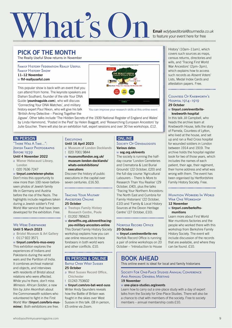 Who Do You Think You Are? Preview Pages