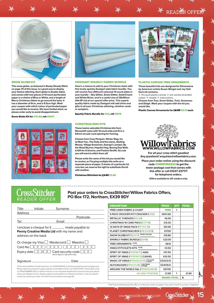 CrossStitcher Preview Pages