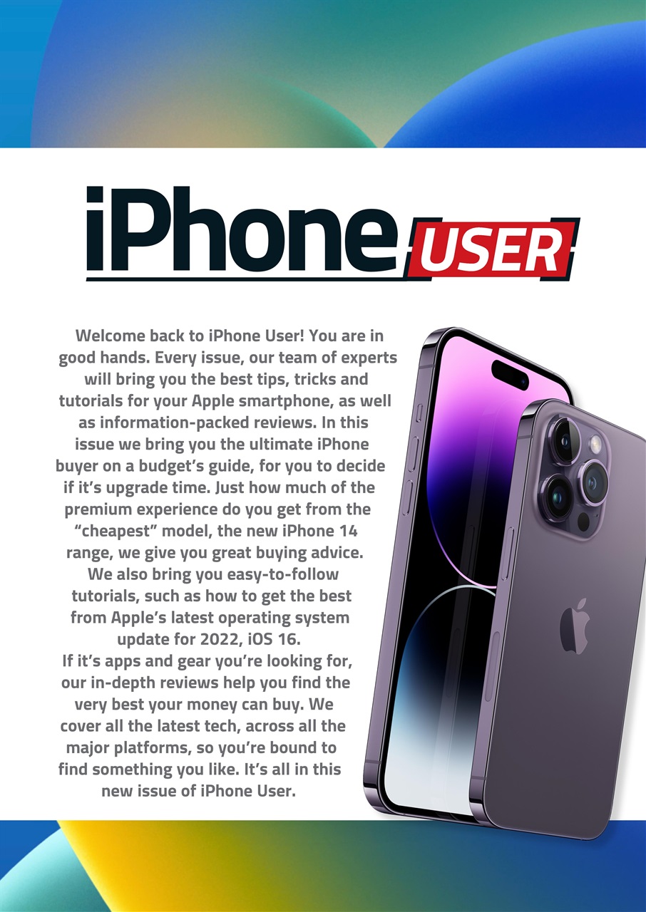 iPhone User - Master your iPhone and iOS Preview Pages