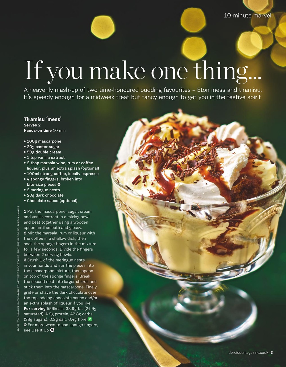 delicious. Magazine Preview Pages