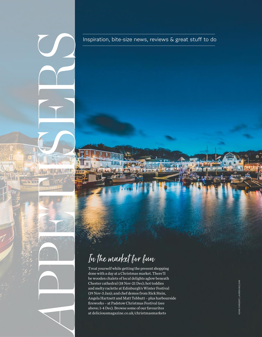 delicious. Magazine Preview Pages