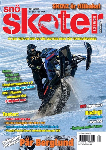 Tidningen Snöskoter issue 5-2022