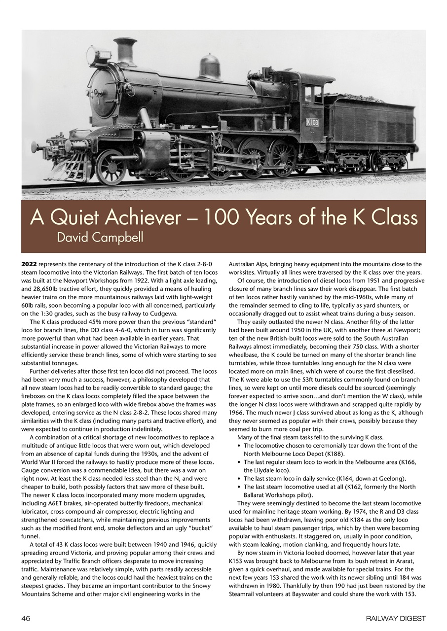 Railway Digest Preview Pages
