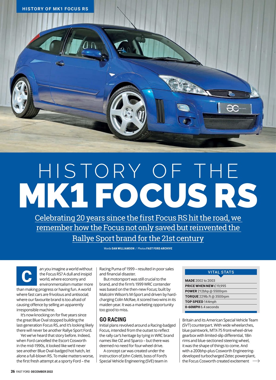 Fast Ford Preview Pages