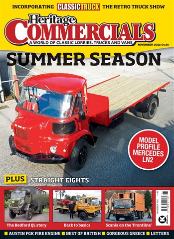 Heritage Commercials Magazine issue Nov-22