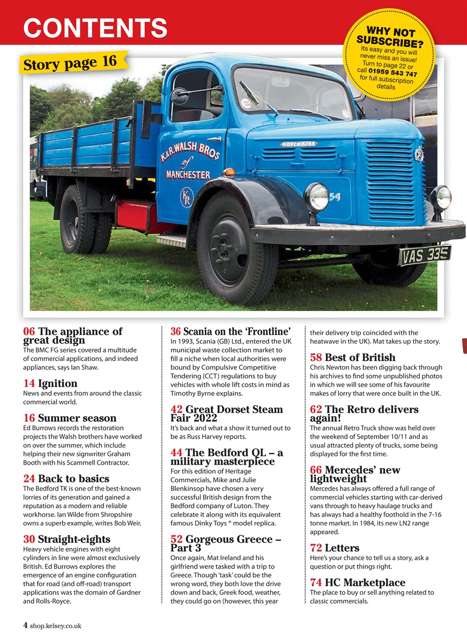 Heritage Commercials Magazine Preview Pages