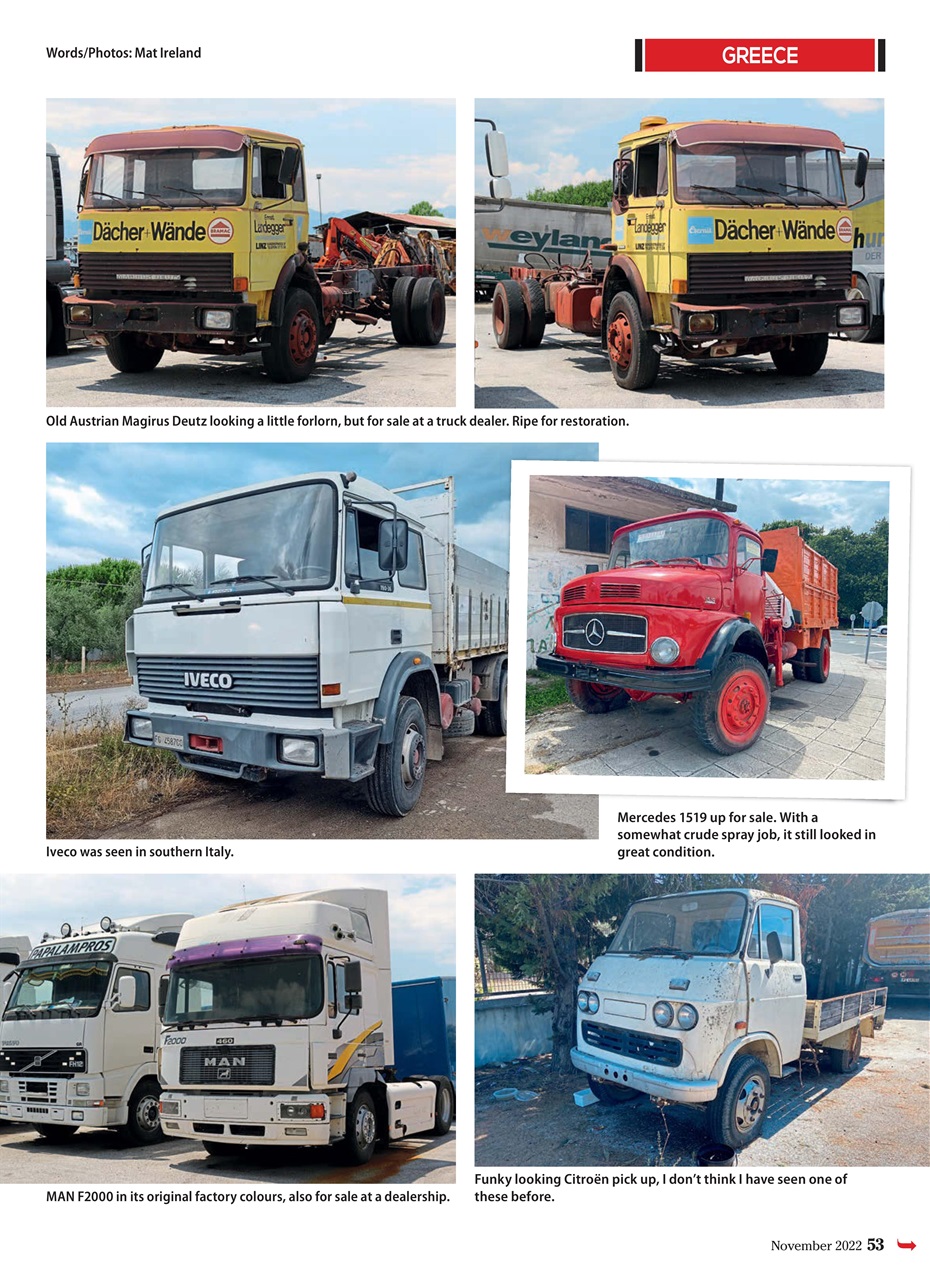 Heritage Commercials Magazine Preview Pages