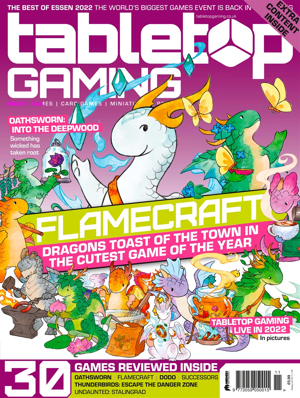 Tabletop Gaming Preview Pages