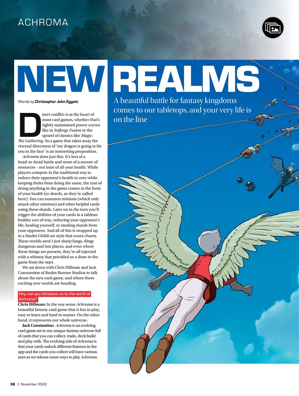 Tabletop Gaming Preview Pages