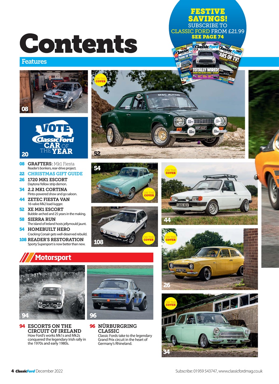 Classic Ford Preview Pages