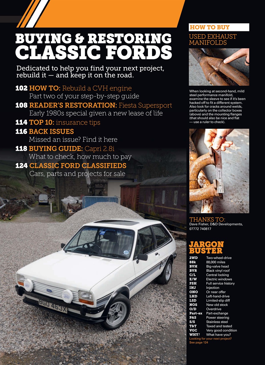 Classic Ford Preview Pages