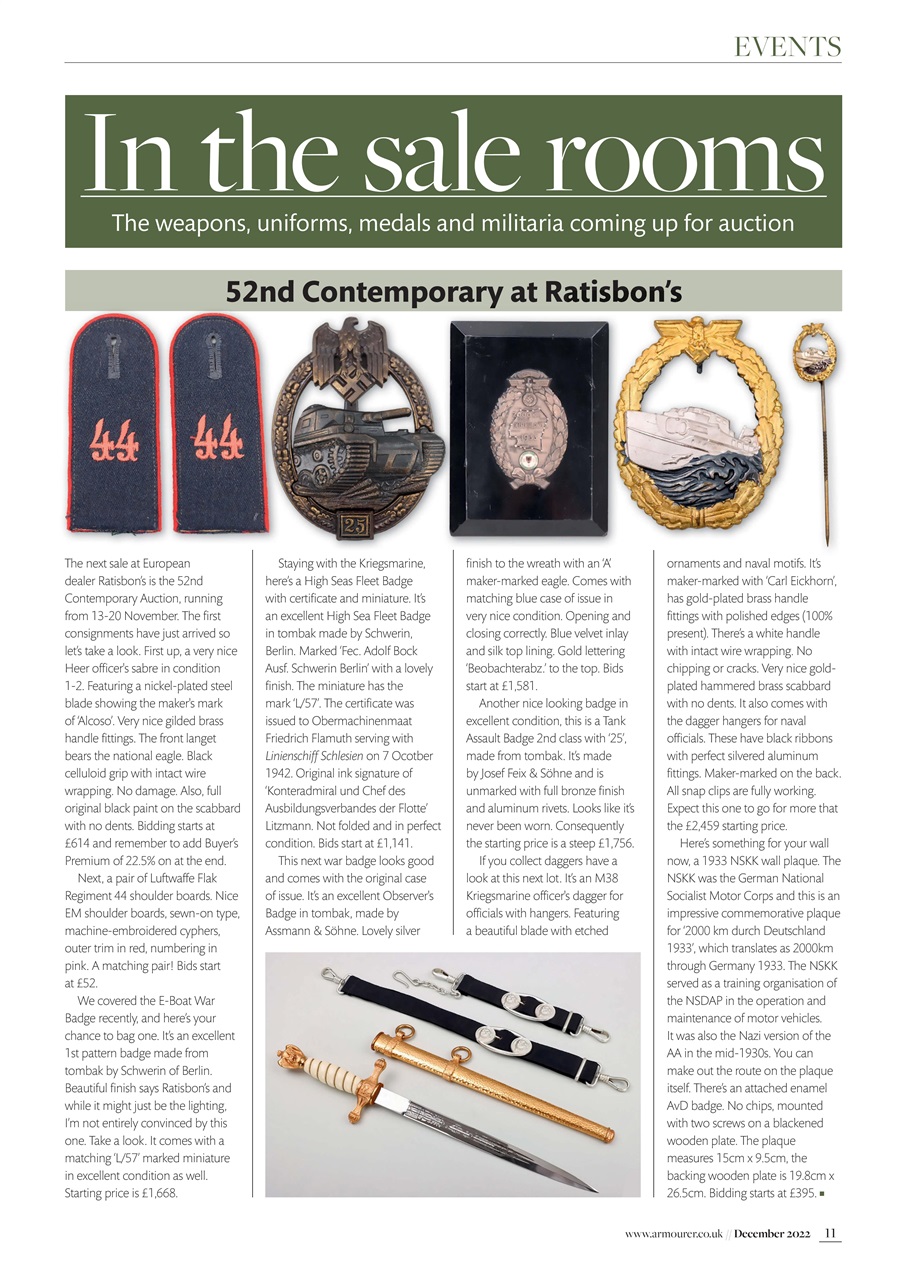 The Armourer Preview Pages