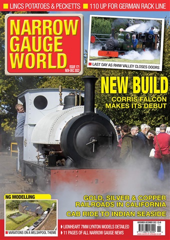 Narrow Gauge World issue Nov-Dec 22