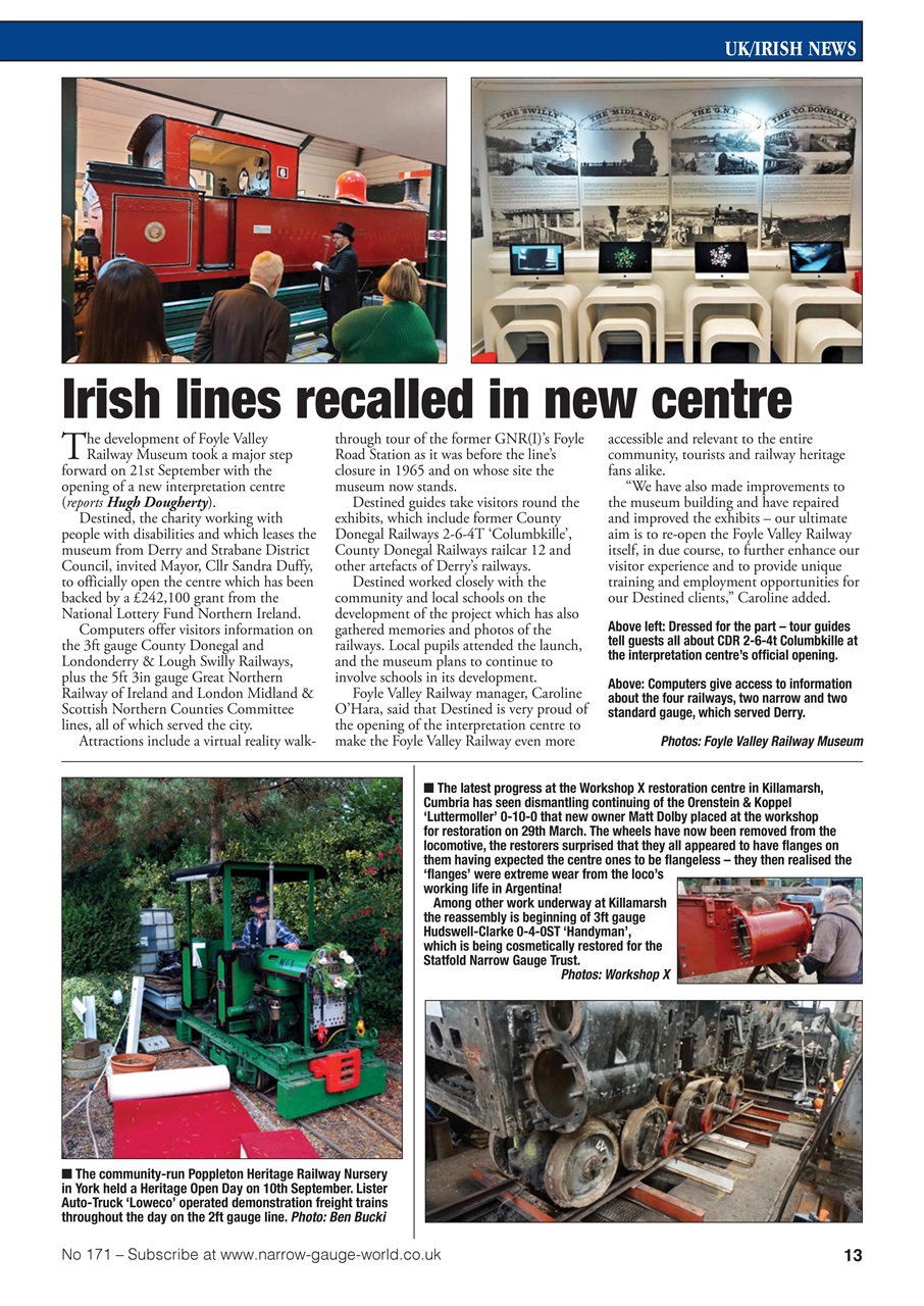 Narrow Gauge World Preview Pages
