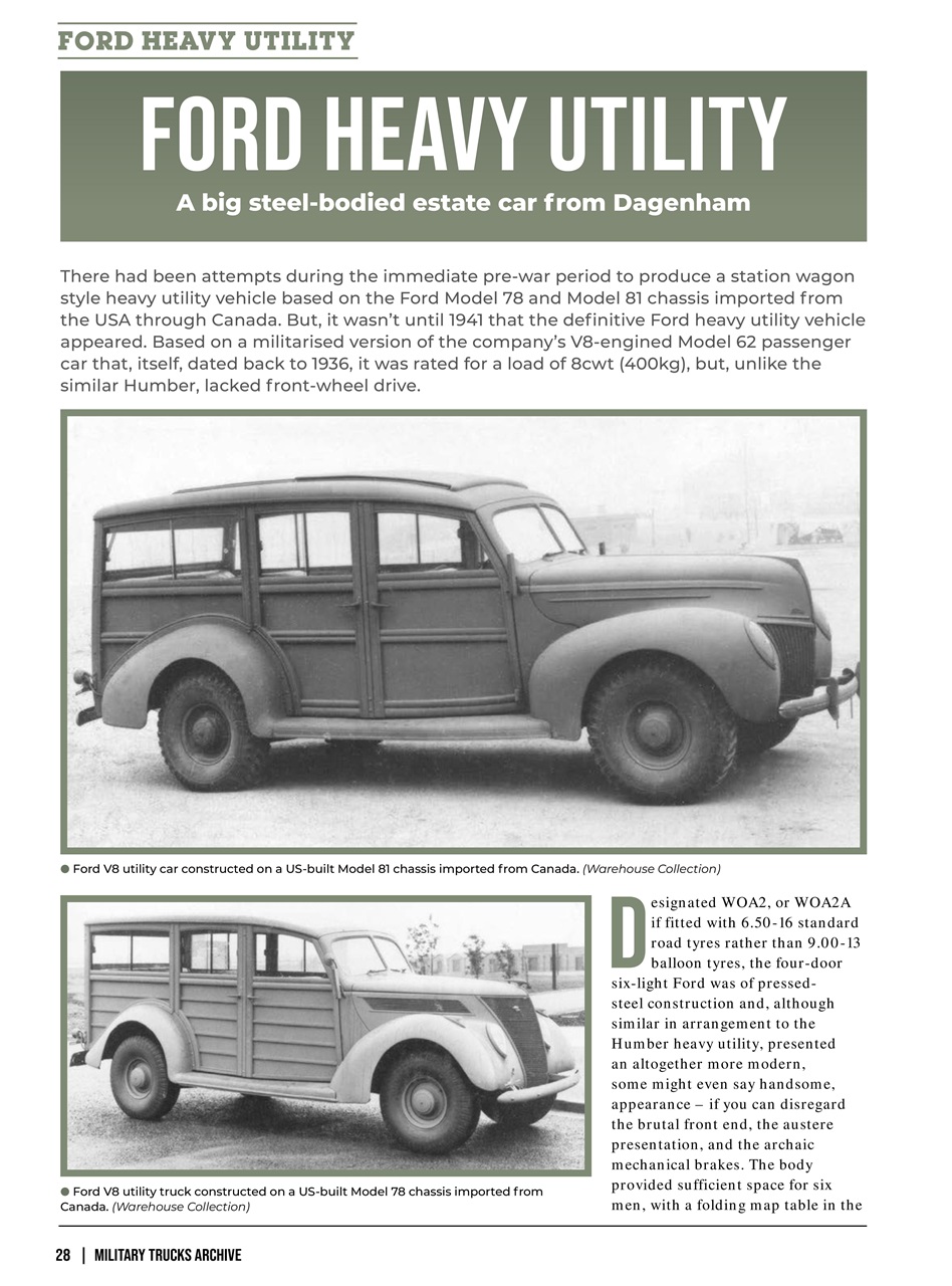 Military Vehicles Archive Preview Pages