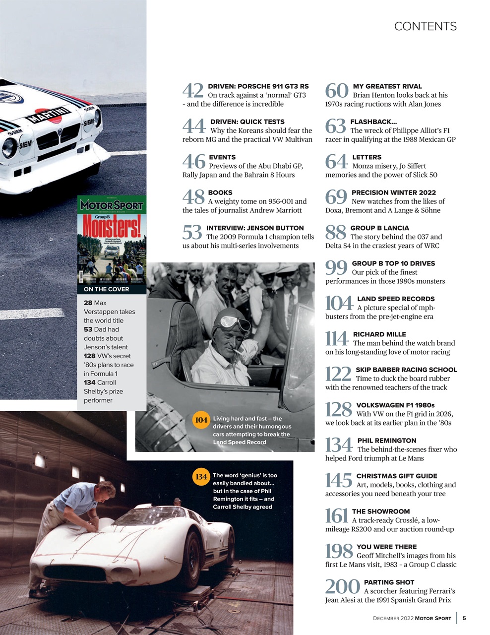 Motor Sport Magazine Preview Pages