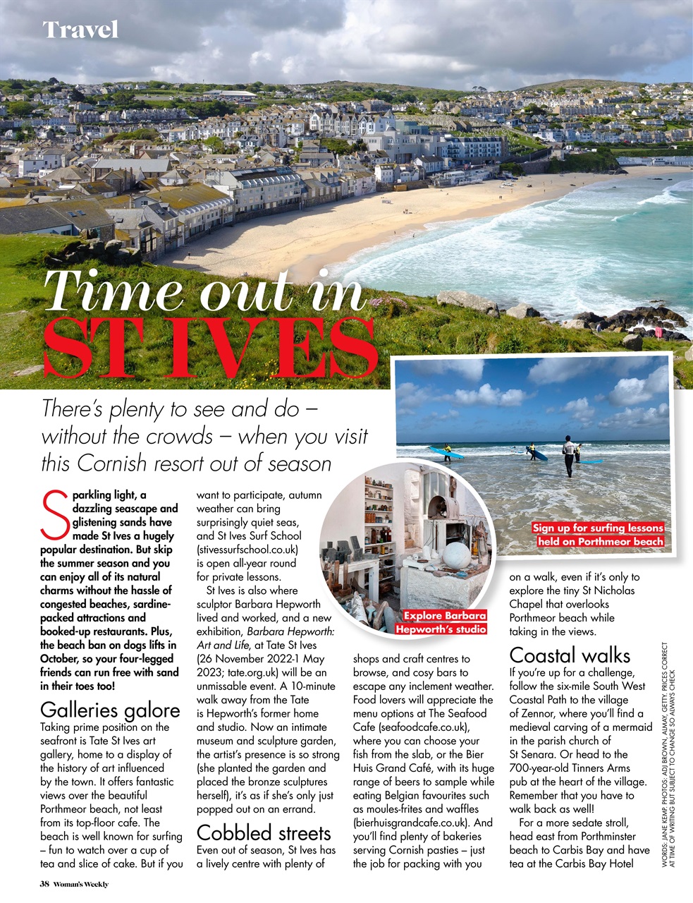 Woman's Weekly Preview Pages