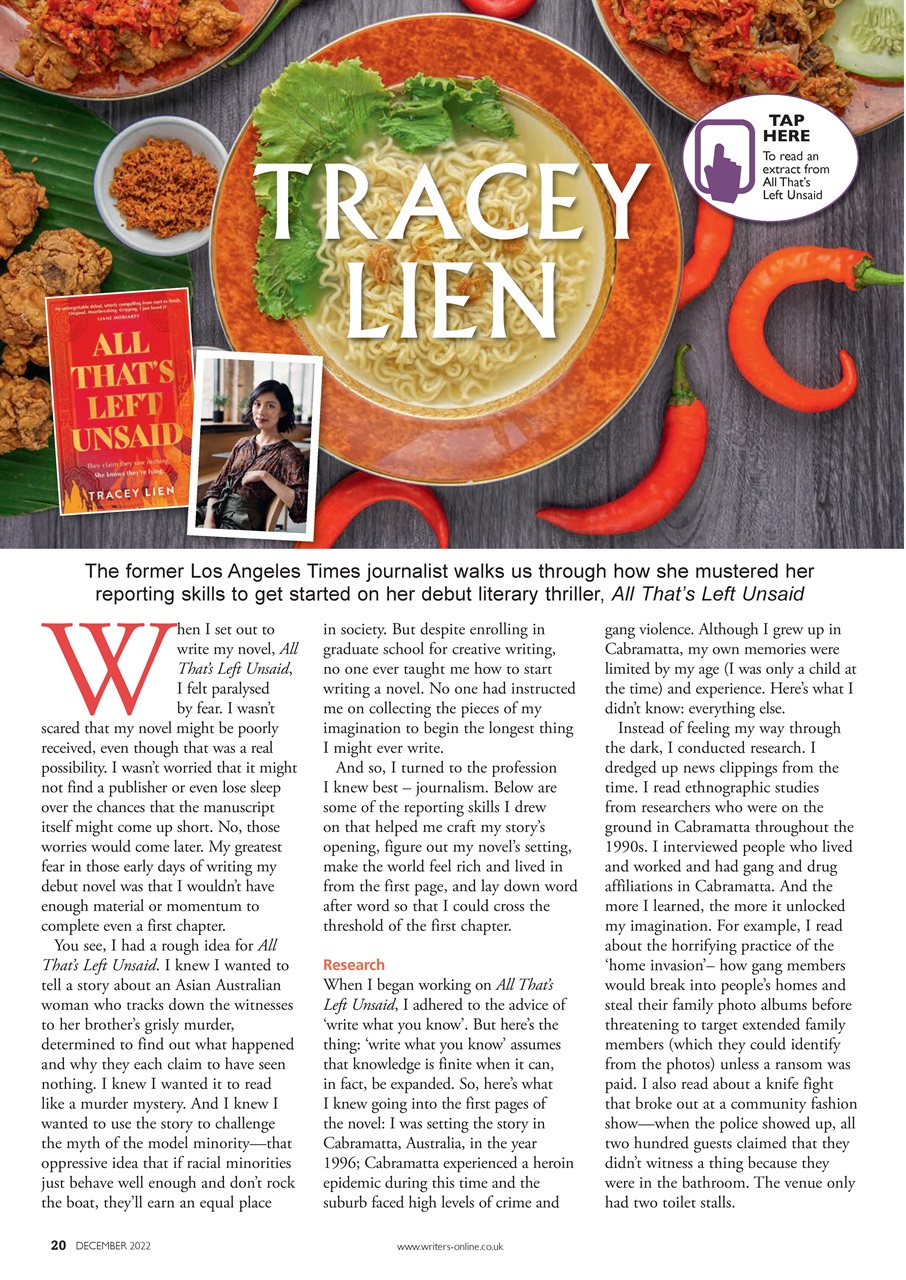 Writing Magazine Preview Pages