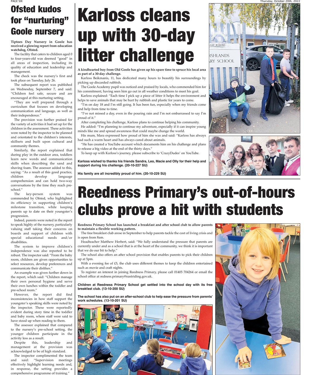 Goole Times Preview Pages