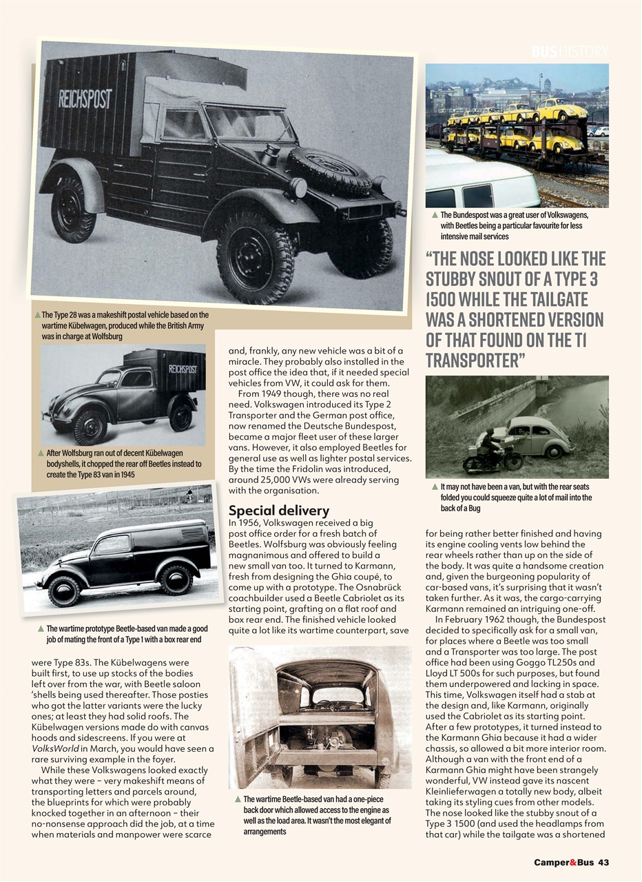 VW Camper Preview Pages