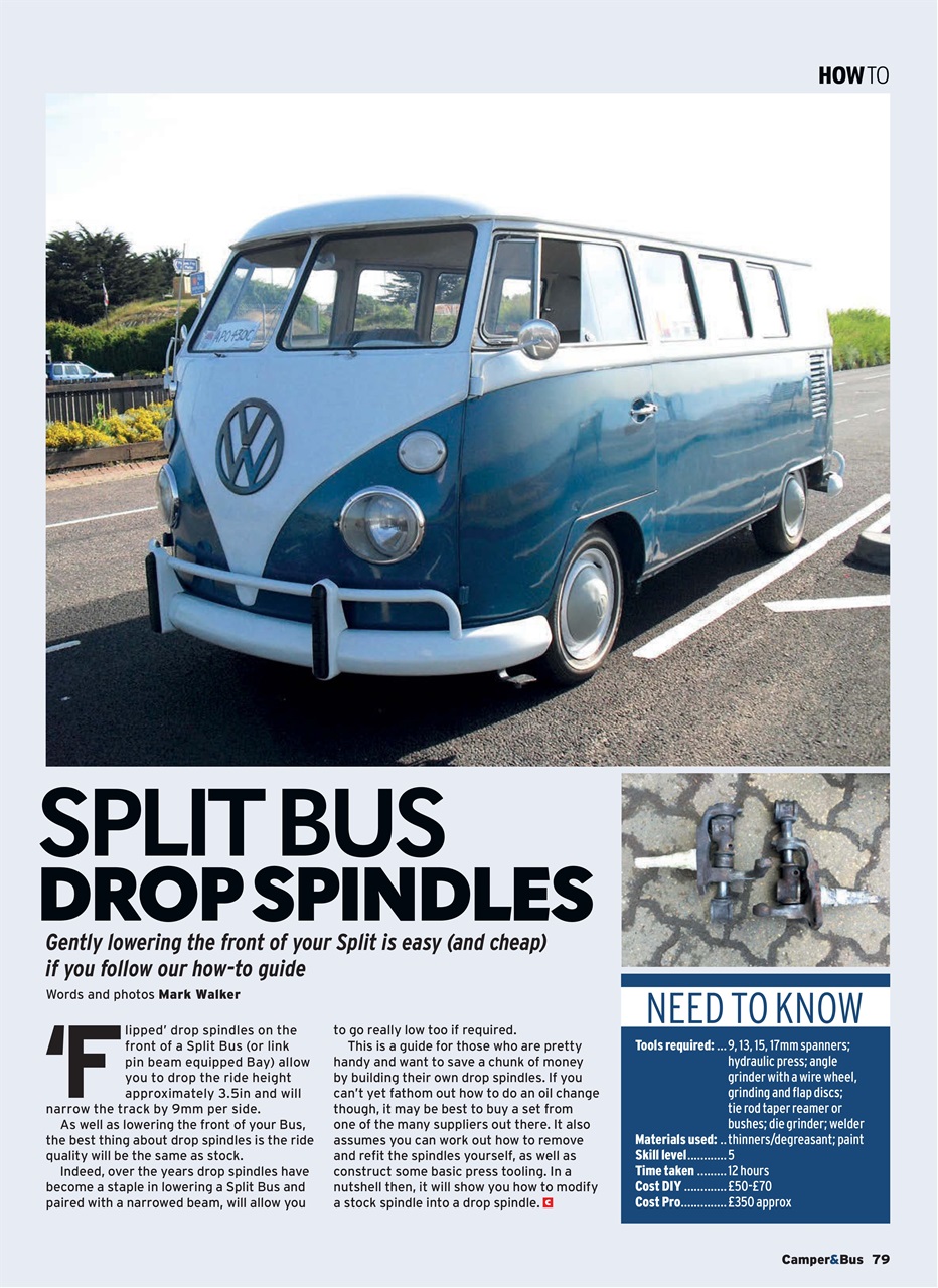 VW Camper Preview Pages