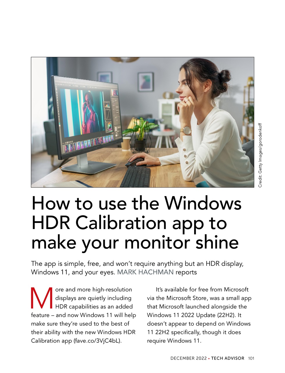 Tech Advisor Preview Pages
