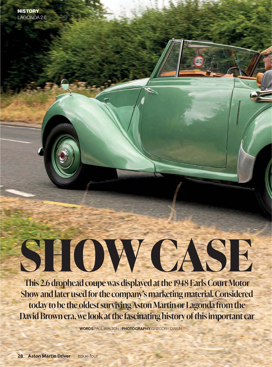 Aston Martin Driver Preview Pages