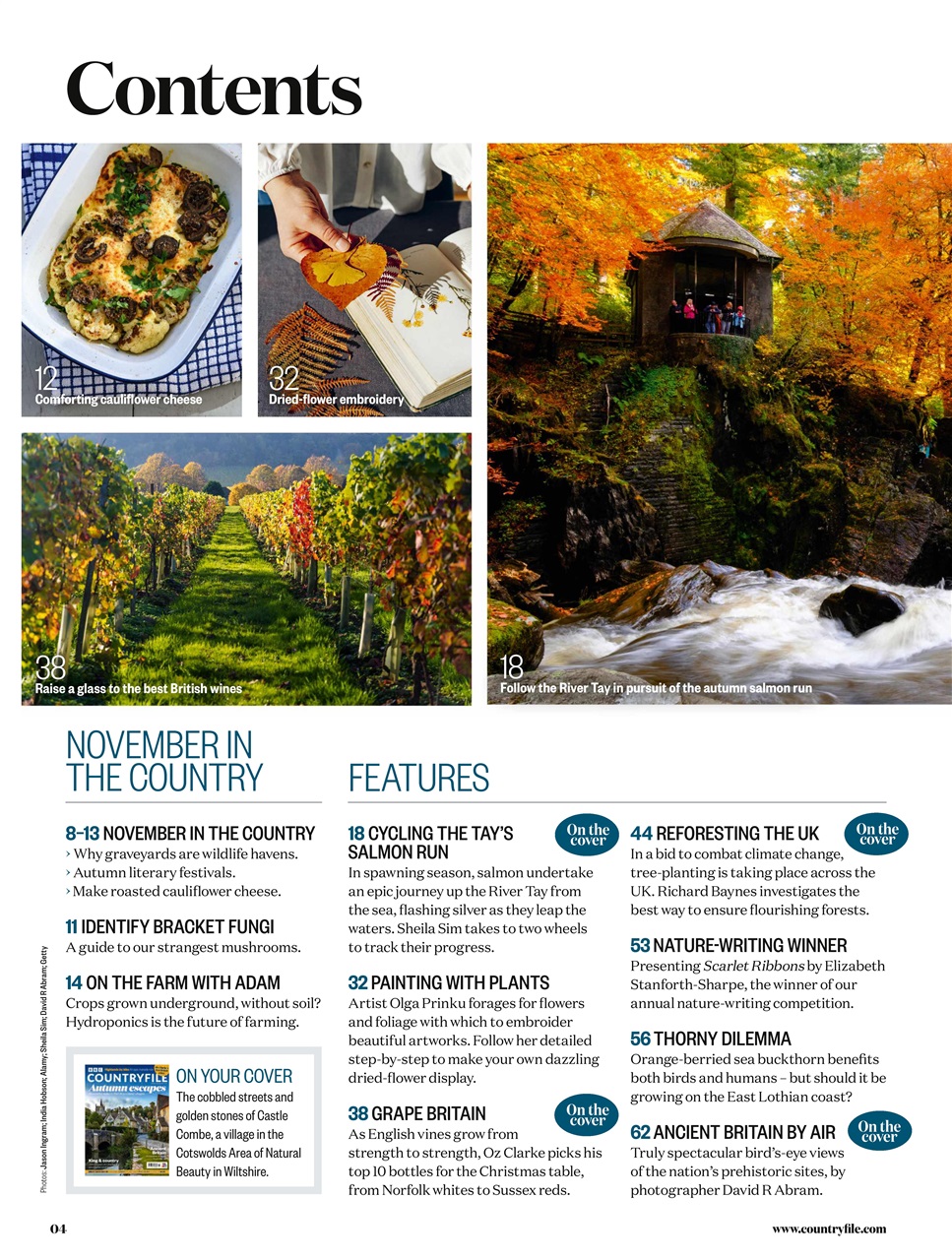 BBC Countryfile Magazine Preview Pages