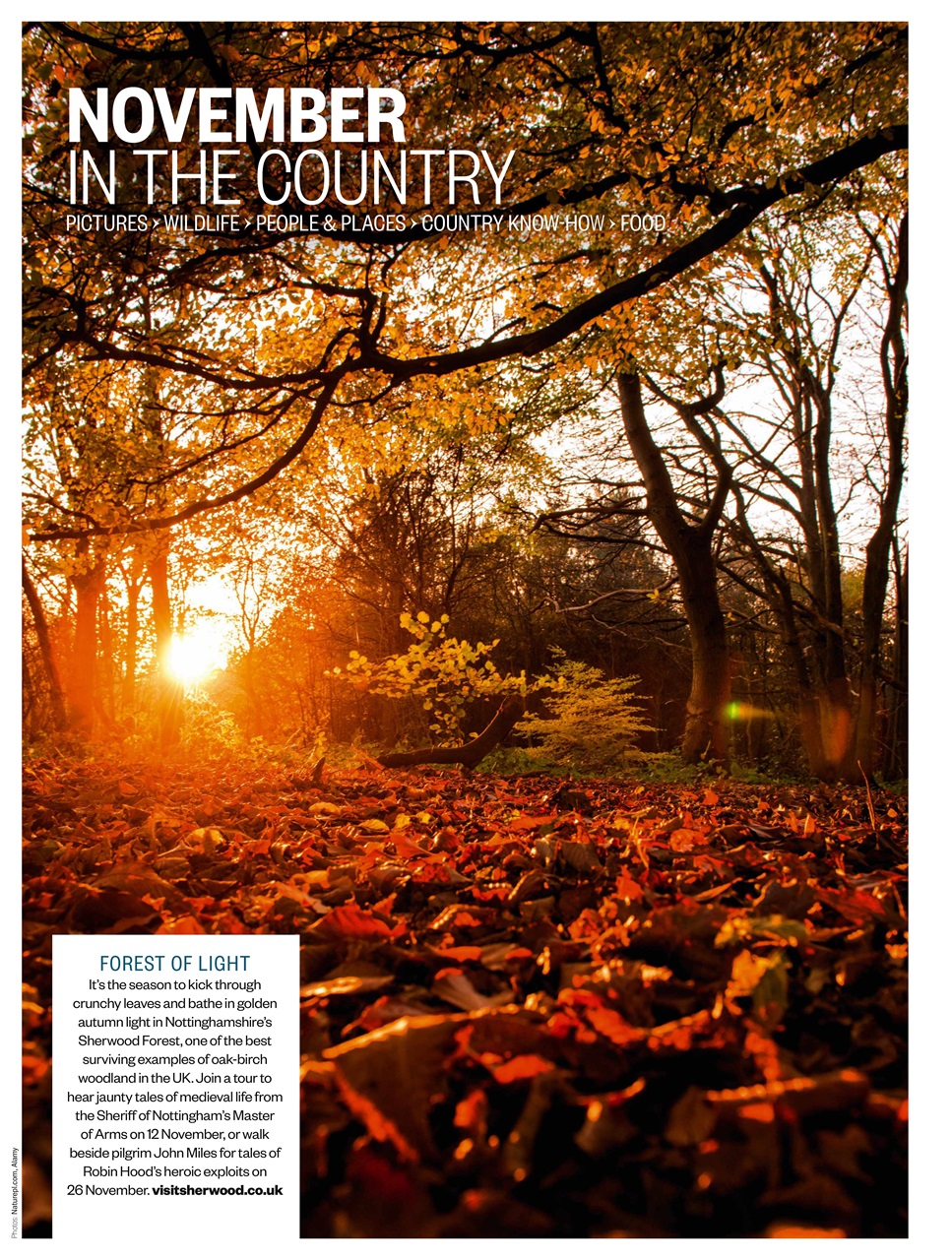 BBC Countryfile Magazine Preview Pages