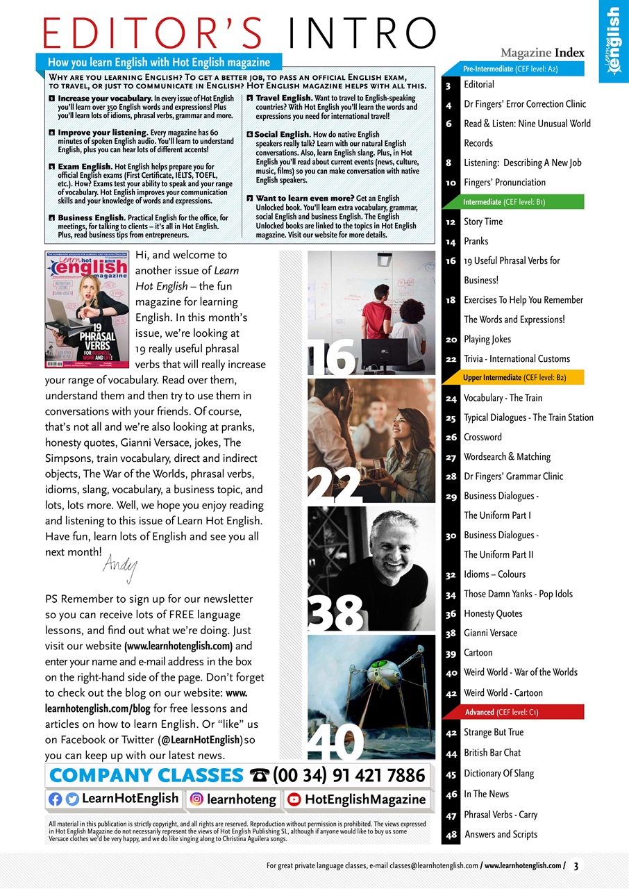 Learn Hot English Preview Pages