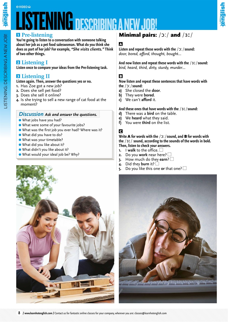 Learn Hot English Preview Pages
