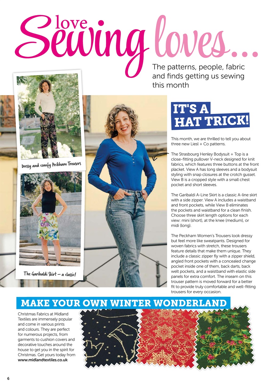 Love Sewing Preview Pages