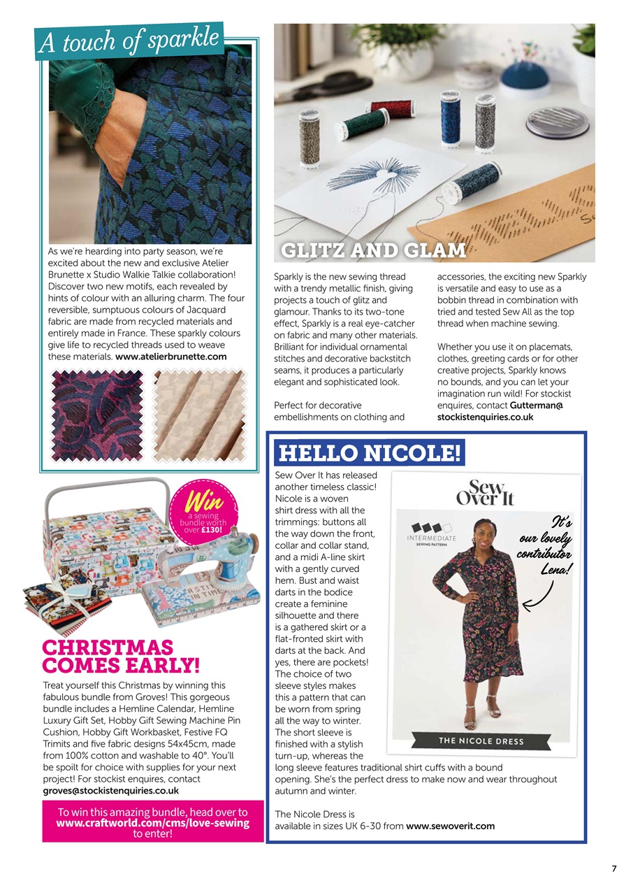 Love Sewing Preview Pages