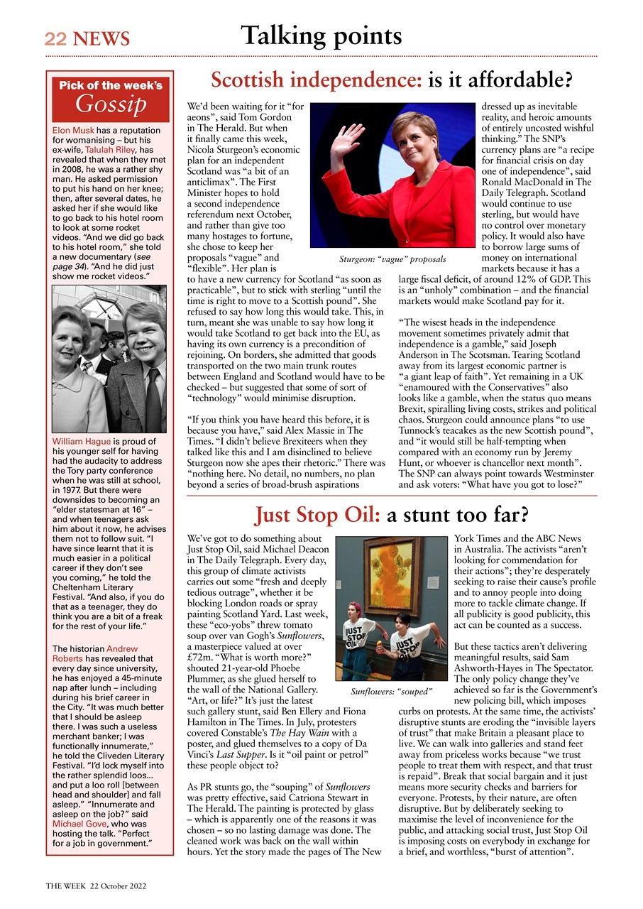 The Week Preview Pages