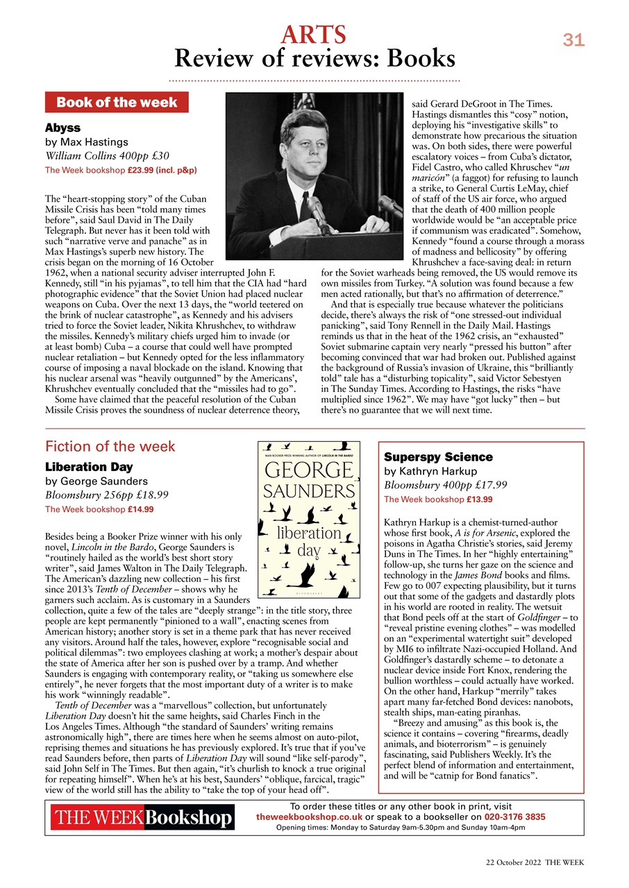 The Week Preview Pages