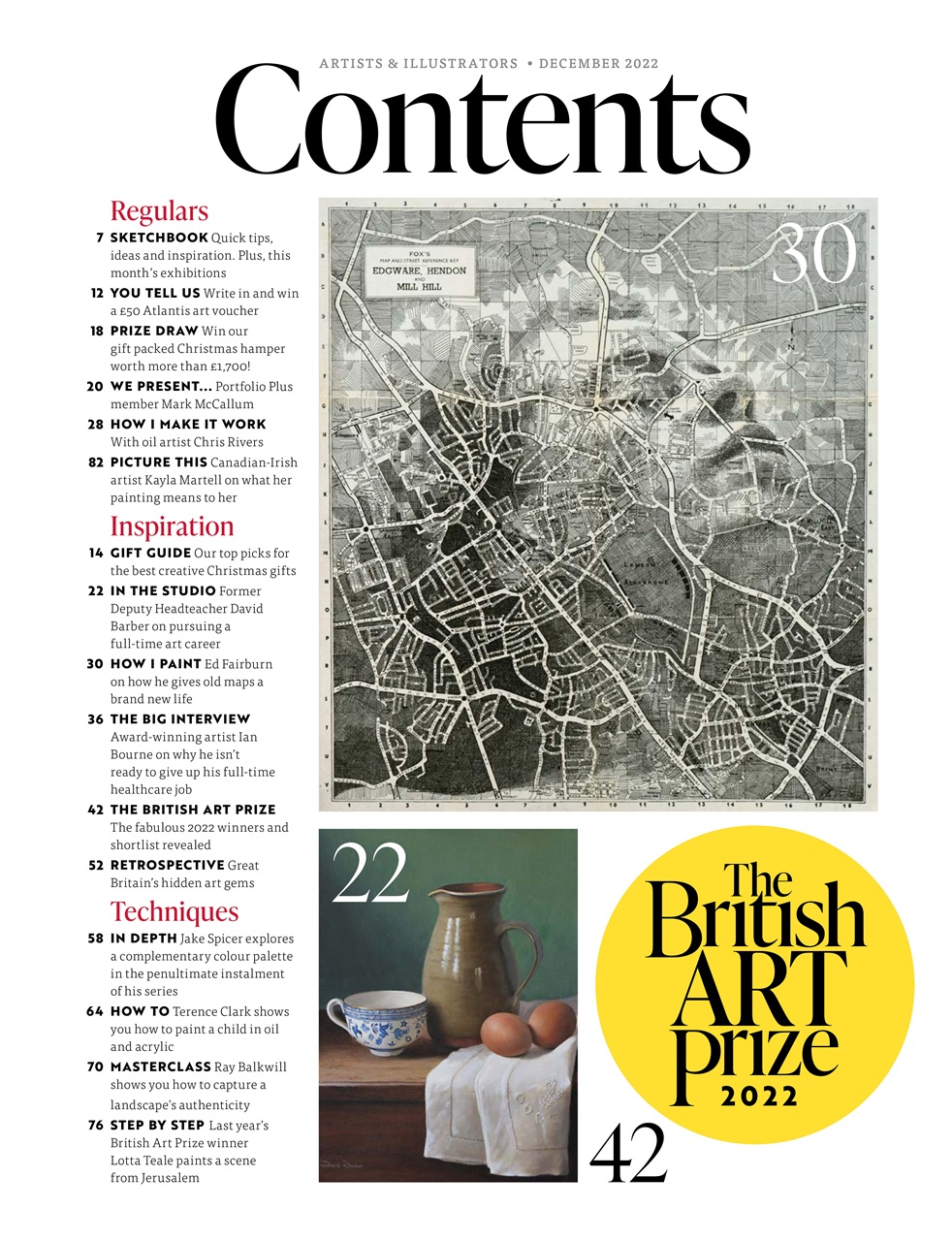 Artists & Illustrators Preview Pages