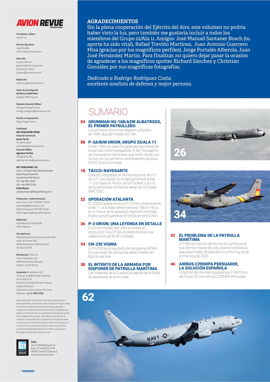 Avion Revue Internacional Preview Pages