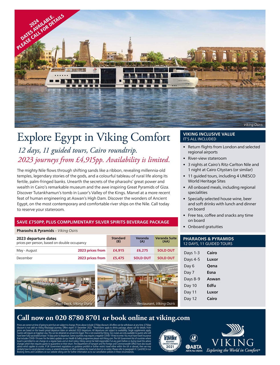 Cruise & Travel Preview Pages