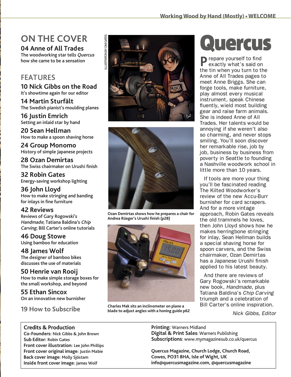 Quercus Preview Pages