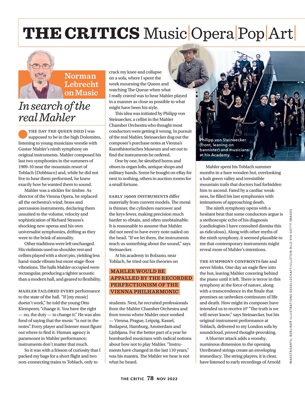 The Critic Preview Pages