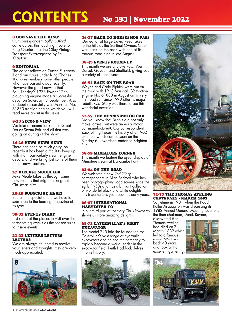 Old Glory Magazine Preview Pages