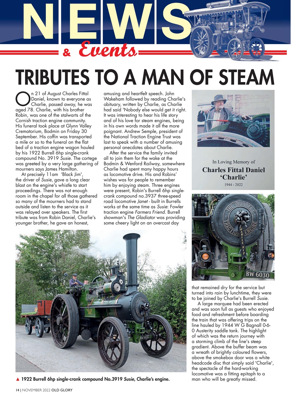 Old Glory Magazine Preview Pages