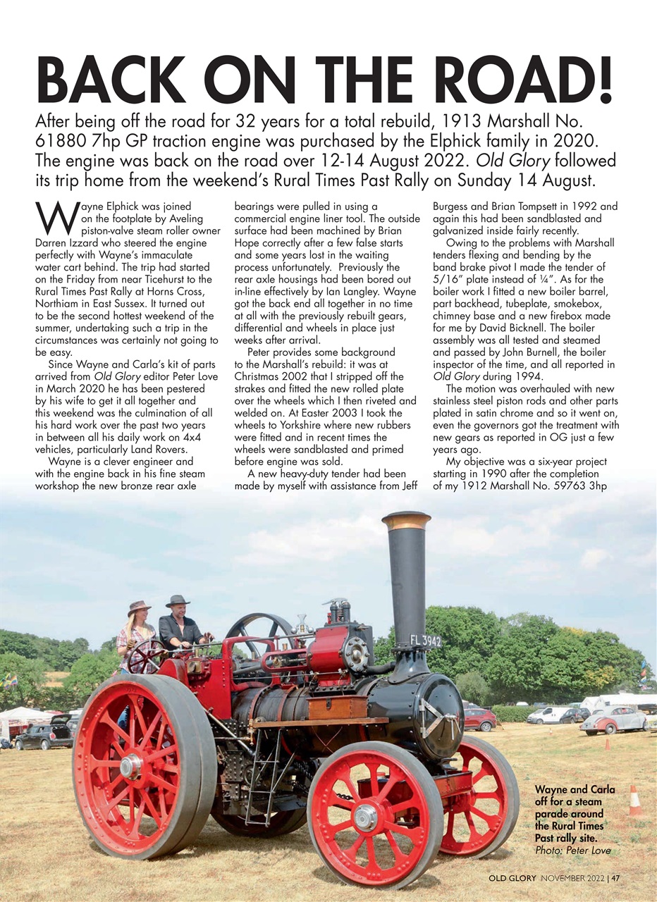 Old Glory Magazine Preview Pages